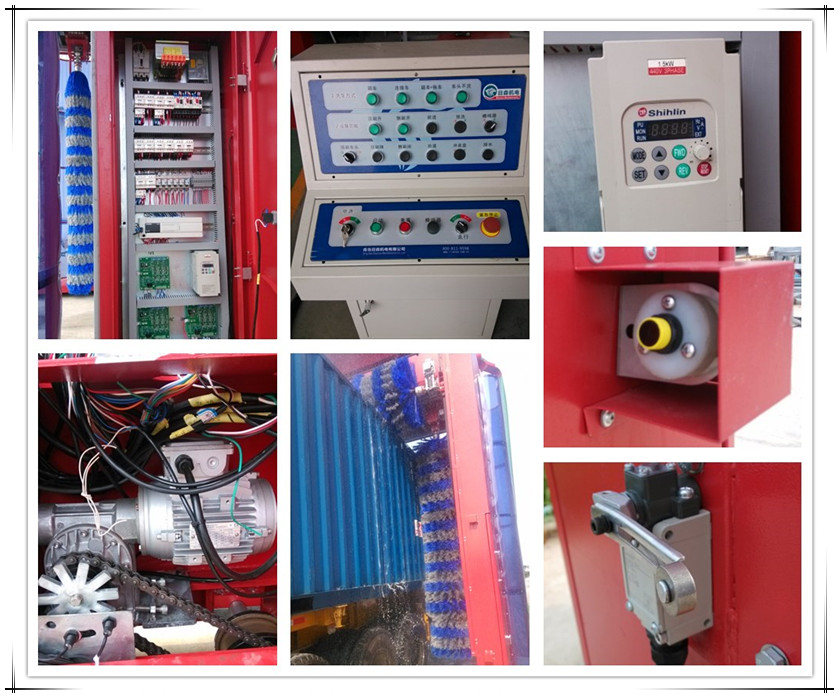 Rollover Bus / Truck Wash Machine For Hop-Dig Galvanized Coated Vehicles