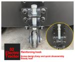 ISO9001 1200W 1500kg Industrial Electric Powered Tugger DC motor