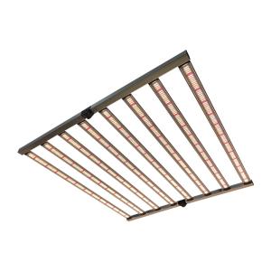 Wholesale RedFarm 650W 8Bars Foldable LED Grow Lights Samsung LM301B For Commercial Cannabis from china suppliers