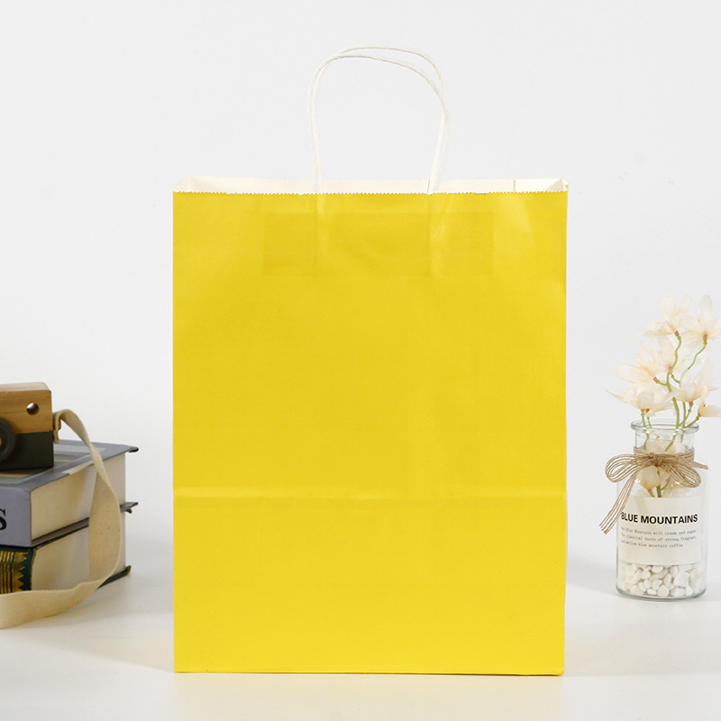 Gift Boutique Paper Bags Bulk Custom Printed For Sandwich Cookie Candy Packing