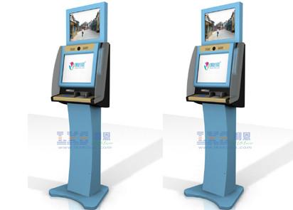 Quality Vertical Movie Ticketing Kiosk Machine 19 Inch Screen Multimedia Kiosks for sale