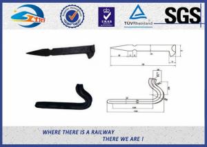 Wholesale Special Railroad Track Spikes Rail Fastening Grade 4.8 Black Lock Spike from china suppliers