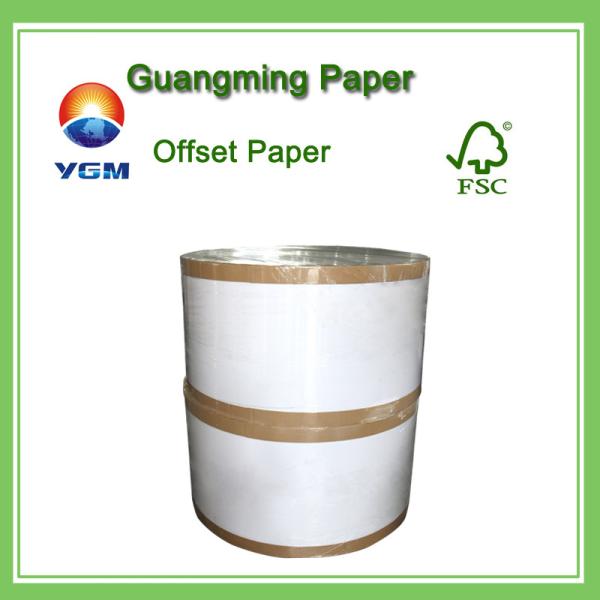 60g 70g 80g Wood Free Offset Printing Paper Uncoated Fine Paper Folding