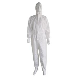 Wholesale Non - Toxic White Hood Disposable Coveralls For Men from china suppliers