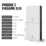5kw 50v Stacked Battery Pack Lithium Ion 48v 100ah Lifepo4 Battery Pack