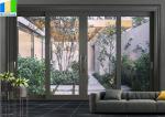EBUNGE Commercial Exterior Accordion Double Glazed Glass Doors Sliding Bifolding