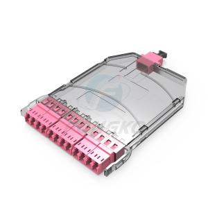 Wholesale Compact Ultra Thin Fiber MPO MTP Cassette Module 12 Ports from china suppliers