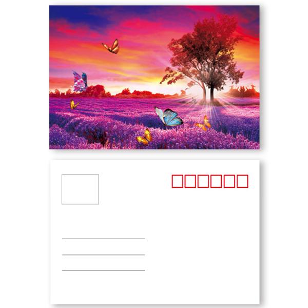 Landscape Lenticular Poster Printing PET / PP Lenticular Material Flip Effect 3d