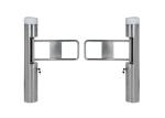 Waist High Pedestrian Swing Gate Stainless Steel Access Control System Brushless