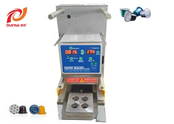 Semi Automatic Coffee Capsule Nespresso Kcup Sealing Machine Manual Coffee