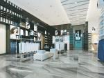 Large Porcelain Marble Tile / Agate Bathroom Glazed Porcelain Floor Tile
