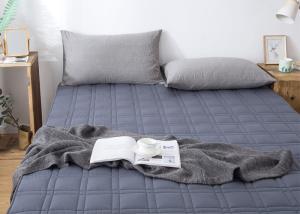 Wholesale Winter Warm Super Soft Lightweight 180gsm Cotton Weighted Blanket from china suppliers