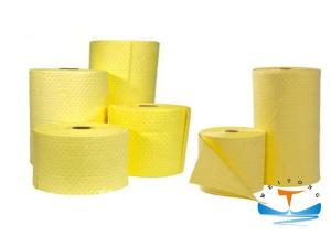 Wholesale 100 Pp Industrial Oil Absorbent Chemical Absorbent Rolls 40CMx50CM Size from china suppliers