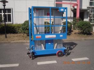 Wholesale 8m Hydraulic Scissor Working Platform Double Mast For Window Cleaning from china suppliers