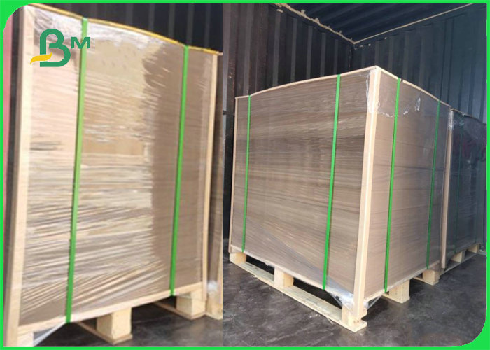 70gsm 80gsm + 10g PE Coated Brown Kraft Paper For Snack Bag Waterproof 