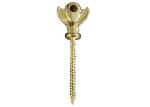 Funeral Decoration Coffin Screw 7# Gold European Style Zinc Alloy Material