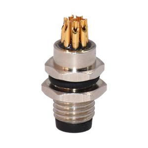 Wholesale Waterproof Male Female Connector , Panel Mount Waterproof Connector With Solder from china suppliers