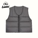 2022 Outdoor Travel Cardigan Top Sleeveless Utility Male Waistcoat Lightweight