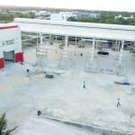 Hot Dip Galvanised Prefab Warehouse Building Large Span BV Certification