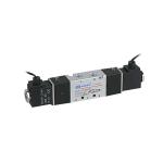 4V100 ~ 400 Series Pneumatic Control Valve , 5 / 2 Way 3 / 2 Way Air Solenoid