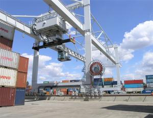 Wholesale Mobile Container Carriage Gantry Crane CE ISO RMG Type Container Gantry Crane from china suppliers