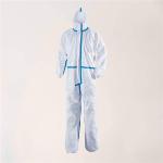 Antibacterial Non Woven Disposable Medical Coveralls S - XXXL Full Sizes