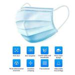 High Filtering Disposable Medical Face Mask Meltblown Nonwoven Fabric Easy To