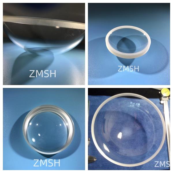 Dome Sapphire Optical Windows Chemical Resistance High Thermal Conductivity