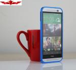 Ultra Thin Multi Color 0.7MM Aluminum HTC M8 Bumper Cases Good Performance