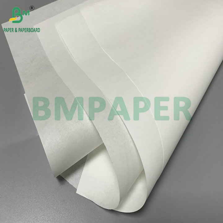 Food Safe 40gsm 50gsm Silicone Oven Baking Paper White Greaseproof
