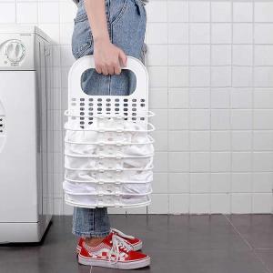 Wholesale Waterproof Bathroom Collapsible Laundry Hamper Multifunction Wall Mounted Portable from china suppliers