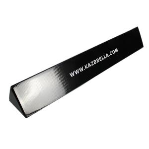 Wholesale 4C Printing Triangle Postal Tubes , 300gsm CCNB Black Cardboard Box from china suppliers
