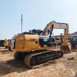 Used Caterpillar 315D2 Excavator 91kw Rated Power 0.61m³ Bucket Capacity High