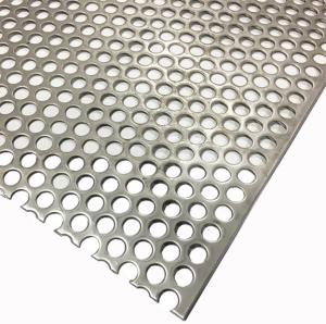 Wholesale 316L Stainless Steel Perforated Metal Sheet 4x8 Round Hole 309 SS Plate from china suppliers
