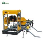 Electric Automatic Sawmill Wood Cutting Band Saw with Trailer Max.Working Width