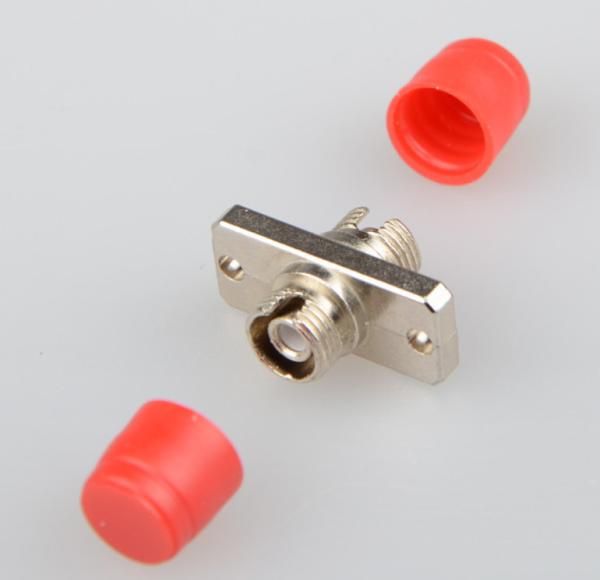 Rectangular Fiber Optic Adapters Single Mode Fiber Optic Brazing Flange FC FC