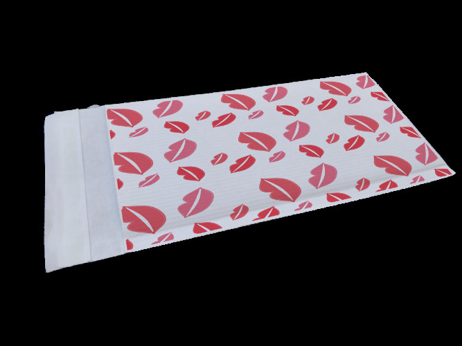 Non - Bendable Kraft Corrugated Envelopes 8*11'' Paper Padded Tape Glue Packing Bag