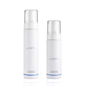 Wholesale OEM Cosmetic Foam Pump Bottle Matte Finish 180ML 230ML Empty Cylinder from china suppliers