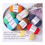 200G=219Y 70% Cotton 30% Nylon Blend Yarn Chunky Tube Cotton Yarn With Good