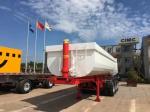 137500 to 26000*2500to2550 height Customized 3 Axle U Shape Tipper Semi Trailer