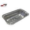 Buy cheap 650ml Rectangular Foil Trays 200*110mm Microwave Oven Safe from wholesalers