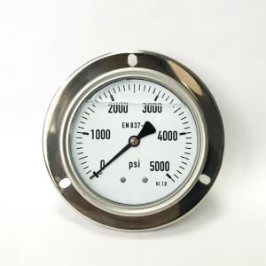 Wholesale NPT 5000 Psi Lower Back Mount Pressure Gauge from china suppliers