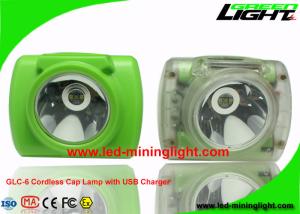 Wholesale Dual High Low Beam Cordless Miners Cap Light Waterproof With Digital Battery Capacity Display from china suppliers