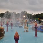 Outdoor Water Park Splash Pad Fiberglass Water Play Equipment