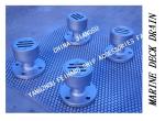 MARINE CARBON STEEL HOT-DIP GALVANIZED ROUND FLANGED DECK LEAK YBS32A CB/T3885