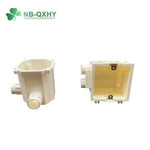Wholesale CE Certified Plastic Electric Cable Conduit Switch Box for Drain Water Durable Design from china suppliers
