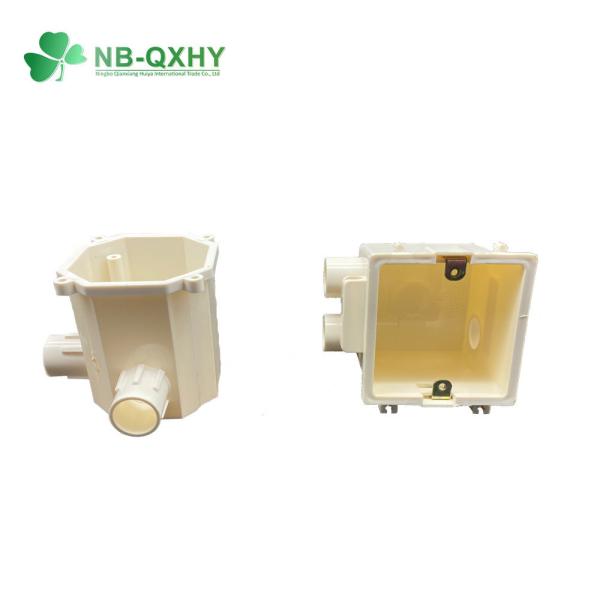 CE Certified Plastic Electric Cable Conduit Switch Box for Drain Water Durable
