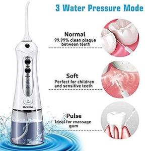 Wholesale IPX7 Waterproof Oral Irrigator Water Flosser 200ml Water Tank from china suppliers