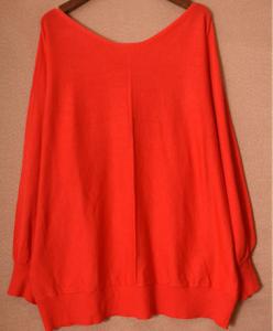 Wholesale Women'S Casual Sweaters Fashion Multicolor Loose Collar Red Color from china suppliers