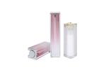 Sauqre Acrylic Lotion Bottle 50ml Heavy Wall 80g Cream Jar Cosmetic Packaging